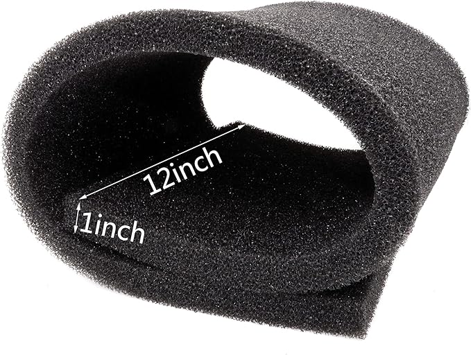 ALEGI Aquarium Filter Media Foam Material Cut to Fit, 36" x 12" x 1" / 72" x 12" x 1" Bio Pre Filter Sponge Pad Sheet for Fish Tank (12" x 36" x1" -30ppi)-PurrikoPets