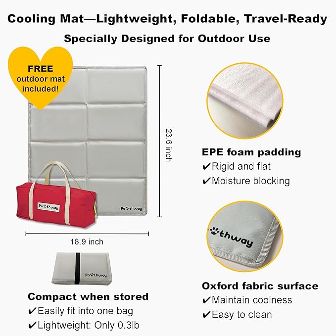 Dog Tent Cotton Fabric, Aluminum Poles and Camping Mat, Outdoor Weatherproof, Dog House Outdoor, Breathable with 2 Side Windows, Portable and Collapsible (Red, Small)-PurrikoPets