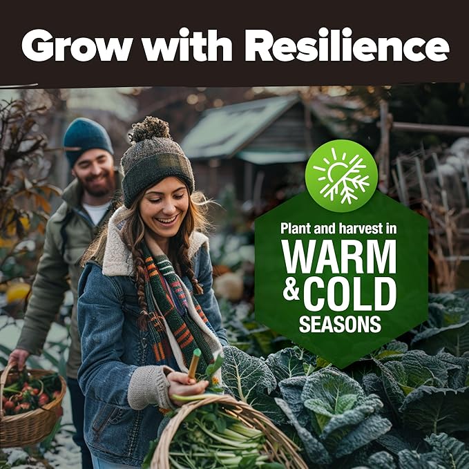 32 Heirloom Vegetable and Fruit Seeds for Planting - 16,000+ Seeds | Non-GMO Survival Seed Vault | High Germination | 32 Varieties of Vegetable Seeds for Your Home Survival Garden-PurrikoPets