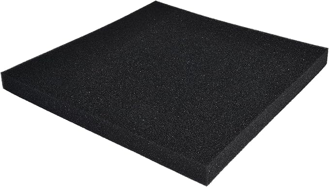 ALEGI Aquarium Sponge Filter Pad, Bio Filter Media Foam Sponges, Cut-to-Size Foam for Fish Tank (20"x20"x1.57" (50PPI))-PurrikoPets