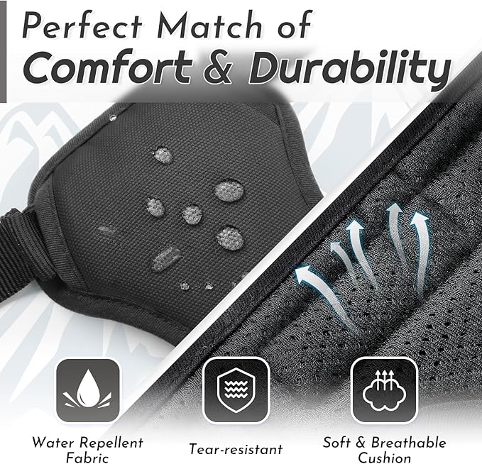 Eagloo Dog Harness Small Sized Dog, No Pull Service Vest with Reflective Strips and Control Handle, Adjustable and Comfortable for Easy Walking, No Choke Pet Harness with 2 Metal Rings, Black, S-PurrikoPets