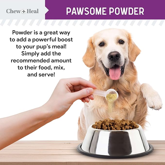 Glands Bowel Support - 14 oz of Stop The Scoot Powder for Scooting, Healthy Anal Glands, and Digestive Health - Made with Pumpkin Powder for Dogs-PurrikoPets