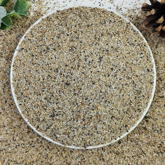 20lbs Aquarium Gravel, 1/16"(0.6-1.2mm) Natural River Rocks Succulent Cactus Pea Gravel for Plants, Fish Tank, Decorative Pebbles for Gardening, Flower Pots, Vase Fillers, Landscaping-PurrikoPets