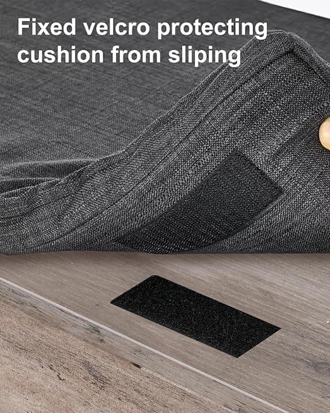 2-Tier Storage Bench, Shoe Bench with Thickened Padded Seat Cushion, Entryway Bench with 4 Doors, Adjustable Shelf, 13.8" D x 45.3" W x 18.5" H, for Entryway, Living Room, Bedroom, Greige-PurrikoPets