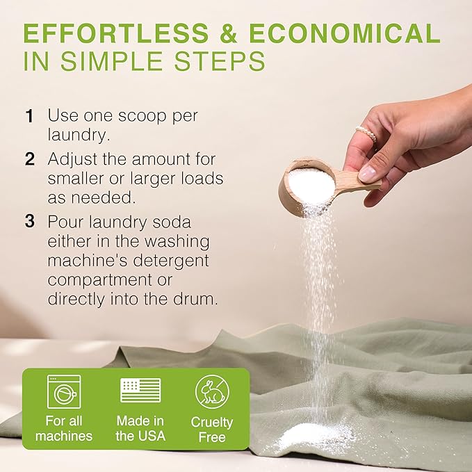 Good Natured Brand | Laundry Bundle | Carpet Freshener Lemon & Eucalyptus 47oz | Pet-Friendly Carpet Deodorizer | Laundry Powder Peppermint 47oz | Hypoallergenic Laundry Powder 94 Loads-PurrikoPets