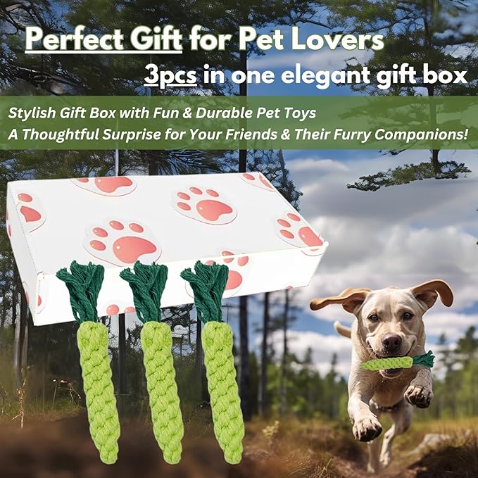 3PCS Green Woven Pet Chew Set, Dog Chew Accessories, Cat Interactive Chews, Safe & Durable Braided Chews for Dogs, Cats & More Pets-PurrikoPets