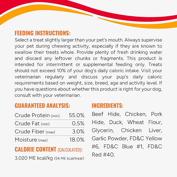 Good'n'Fun Triple Flavored Rawhide Kabobs for Dogs 3 Pound (Pack of 4)-PurrikoPets