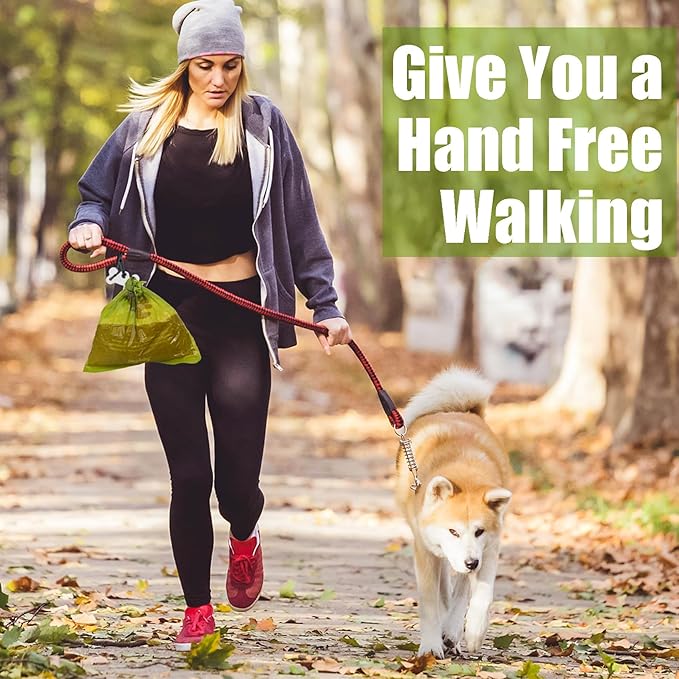 2Packs Dog Poop Bag Holder for Leash Attachment Dog Poop Bag Dispenser Dog Waste Bag Dispensers Dog Poop Bag Holders Fit Dog Leash Accessory With Hand Free Holder Carriers, Black-PurrikoPets