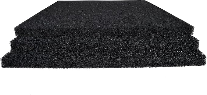 ALEGI Aquarium Sponge Filter Pad, Bio Filter Media Foam Sponges, Cut-to-Size Foam for Fish Tank (20"x20"x1" (35PPI))-PurrikoPets