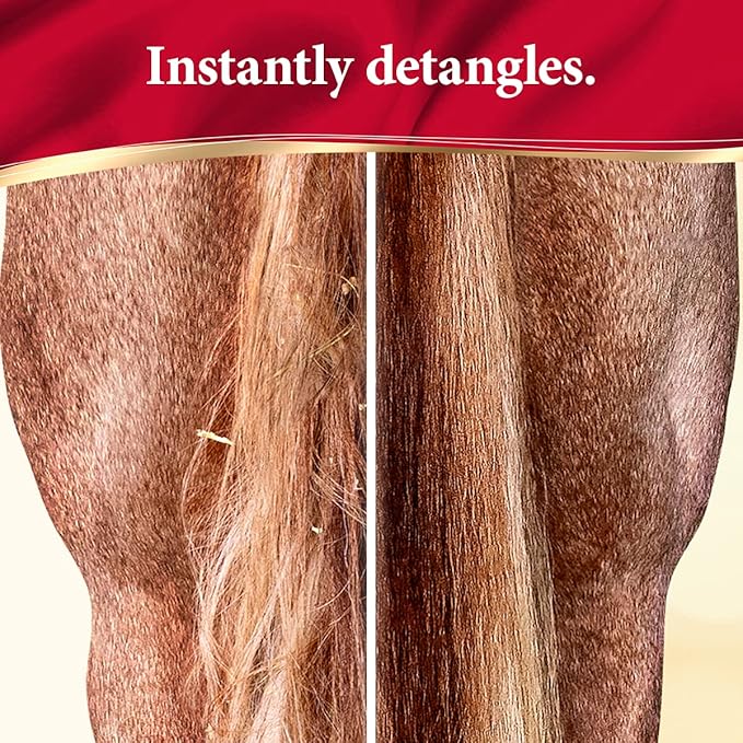 Absorbine ShowSheen Hair Polish & Detangler 128oz Refill Jug, Horse and Dog Coat, Mane and Tail, Instant Detangling & Reduces Hair Breakage for Healthy Grooming & Radiant Shine-PurrikoPets