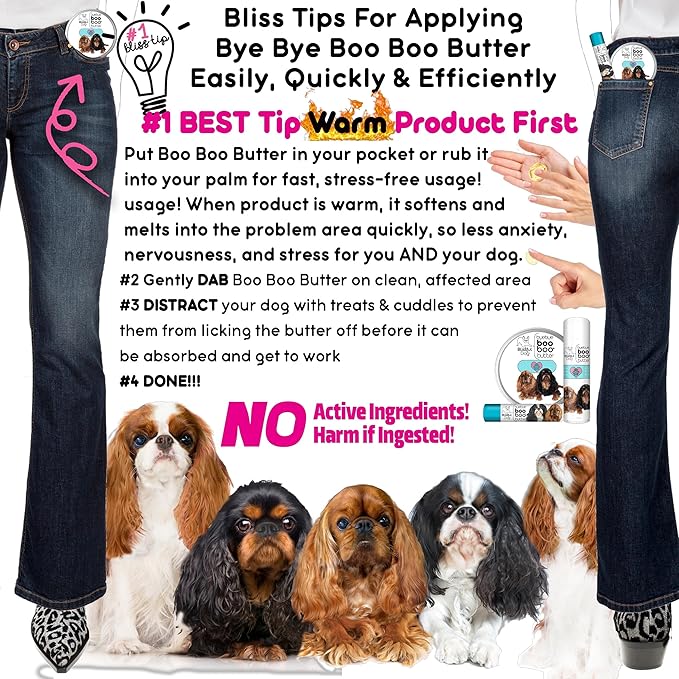 English Toy Spaniel Boo Boo Butter, 0.15 oz-PurrikoPets