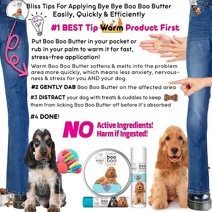 English Cocker Spaniel Boo Boo Butter, 2-Ounce-PurrikoPets