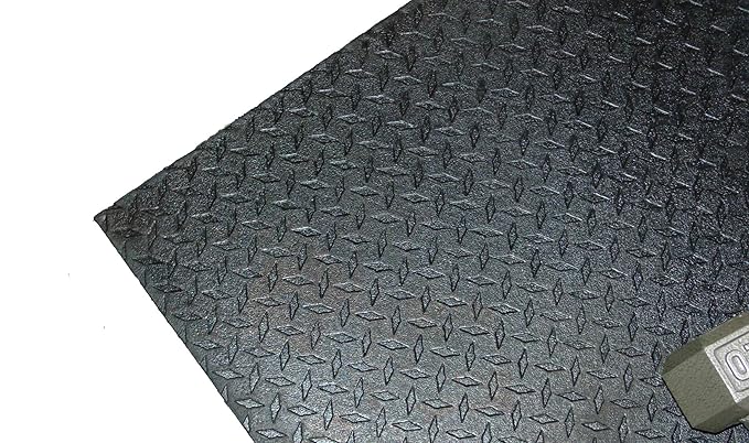 Ader Sporting Goods Solid Rubber Ultimate Mat 4'x 6'x 1/2"-PurrikoPets