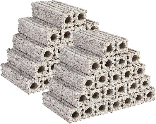 ALEGI Ceramic Bio Filter Media, Porous Media Filter Media for Sump Tank, Pond, Aquarium Fish Tank (Large 42 pcs)-PurrikoPets