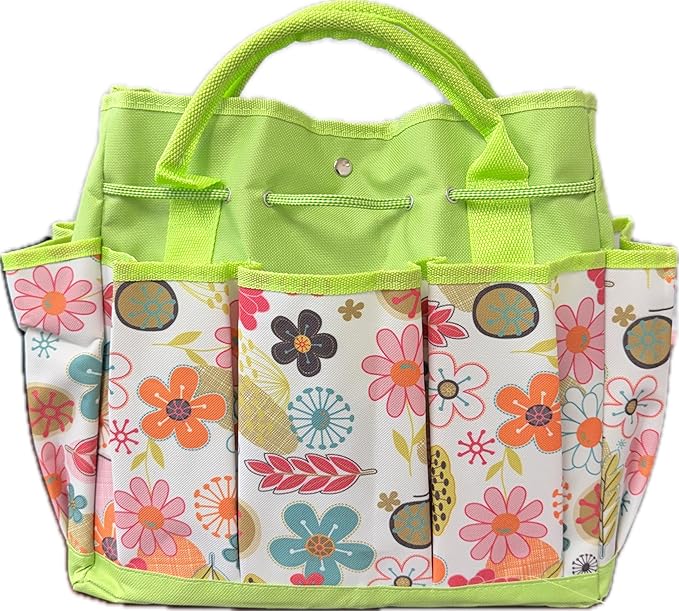 41-Piece Premium Gardening Tool Set, Stainless Steel Heavy Duty Gardening Tool Kit, with Non-Slip Rubber Grip, Storage Tote Bag, Outdoor Hand Tools, Ideal Gardening Gifts for All (Pink Floral)-PurrikoPets