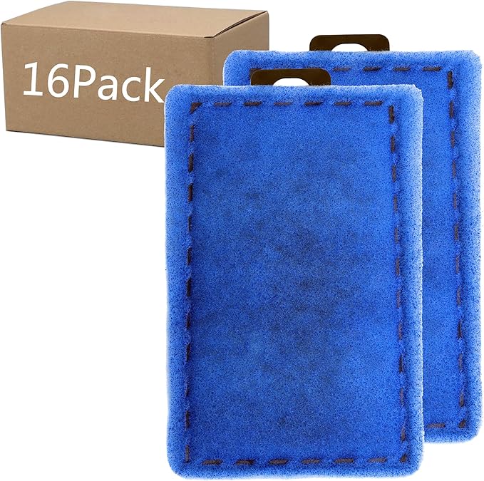 16 Pack Aquarium Filter Cartridge Rite-Size E Replacement Filter Cartridges Compatible with PRO Power Filter 280/400-PurrikoPets