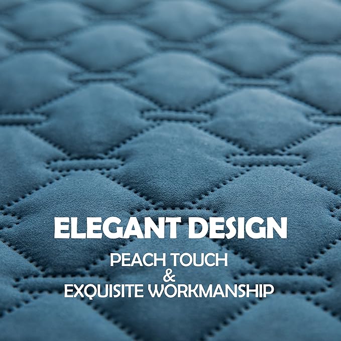 gogobunny 100% Double Sided Waterproof Dog Blanket Soft Pet Bed Cover Reversible Protect Furniture Couch Sofa Car for Puppy Cat Kids (Dark Blue/Light Blue, 30x80 Inch (Pack of 1))-PurrikoPets