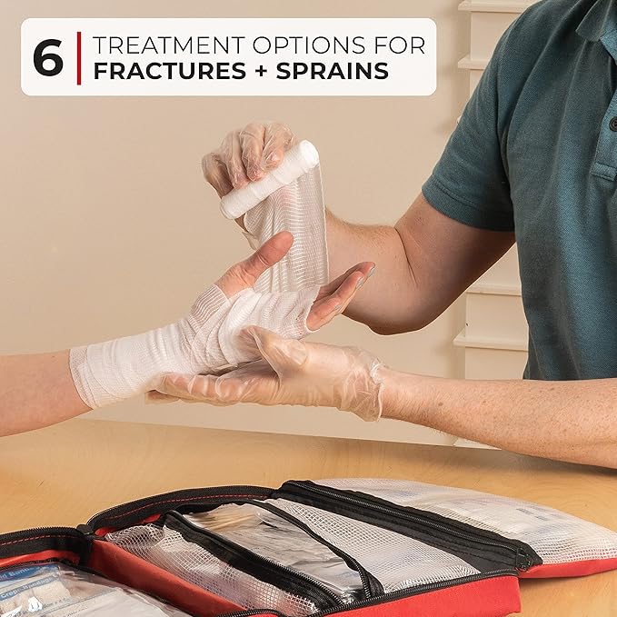 First Aid Kit – 291 Pieces of First Aid Supplies | Hospital Grade Medical Supplies for Emergency and Survival Situations | Ideal for Home, Car, Trucks, Camping, Hiking, Travel, Sports, Pets, Hunting-PurrikoPets