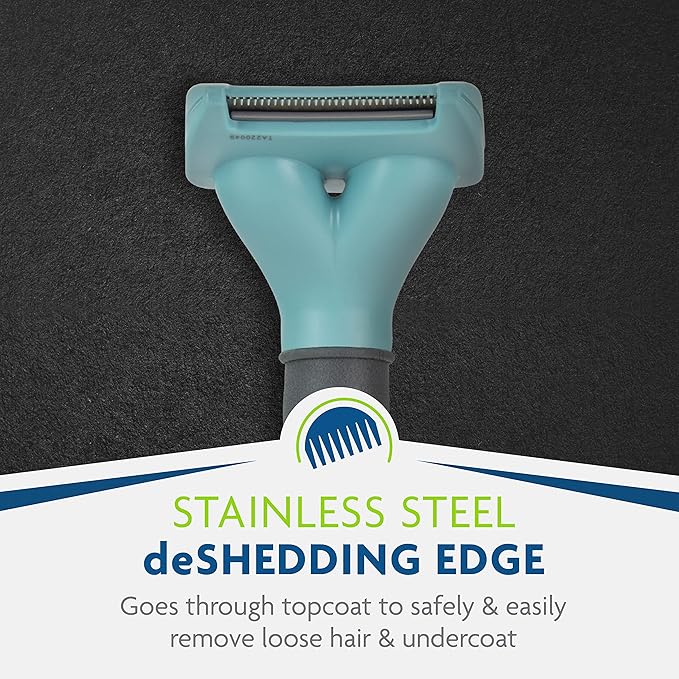 FURminator® deShedding Tool For Small Cats, Short Hair, Removes Loose Hair From Shedding-PurrikoPets