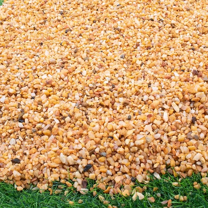 7lb Cactus Pea Gravel Rocks,1/5 Inch Pebbles for Indoor Plants, Natural Succulent Rock and River Rocks Decorative for Aquariums, Vases, Terrarium, Outdoor Gardening, Top Dressing for Potted Plants-PurrikoPets