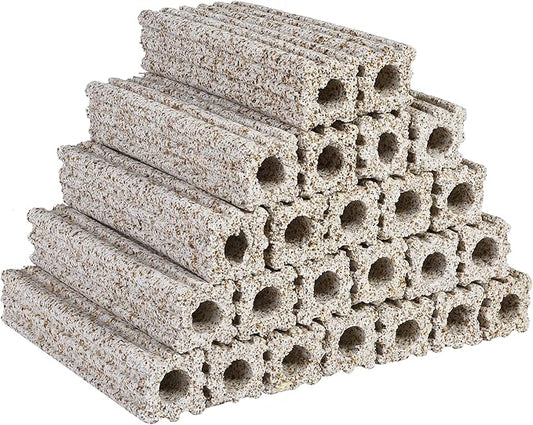 ALEGI Ceramic Bio Filter Media, Porous Media Filter Media for Sump Tank, Pond, Aquarium Fish Tank (Large 24 pcs)-PurrikoPets