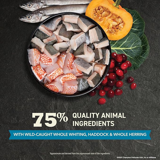 ACANA Grain-free Dry Cat Food Wild Atlantic Saltwater Fish with Freeze-Dried Liver 10lb Bag-PurrikoPets