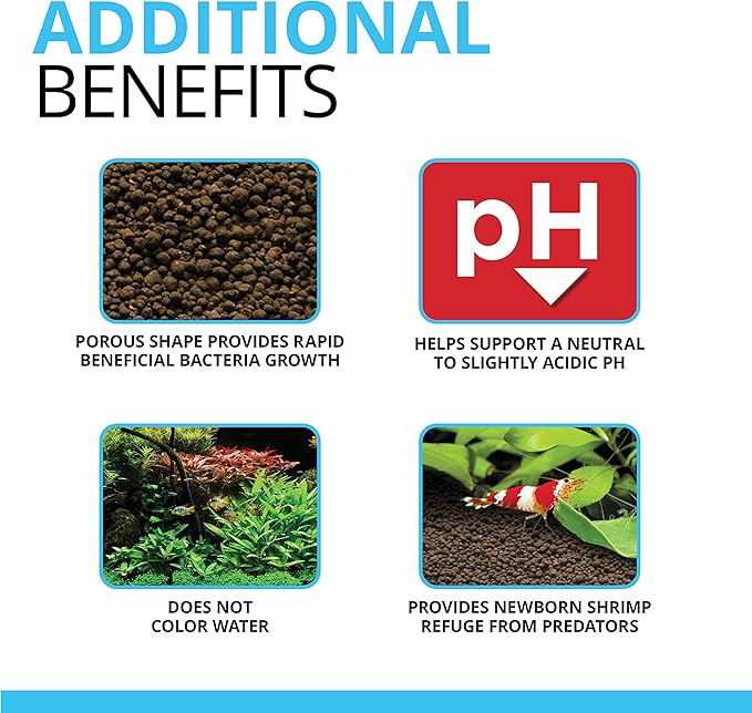 Fluval 12693 Plant and Shrimp Stratum for Freshwater Fish Tanks, 4.4 lbs. – Aquarium Substrate for Strong Plant Growth, Supports Neutral to Slightly Acidic pH-PurrikoPets