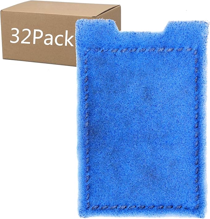 32 Pack Aquarium Filter Cartridge Rite-Size Z Replacement Filter Cartridges Compatible with Eclipse Filtration Systems-PurrikoPets