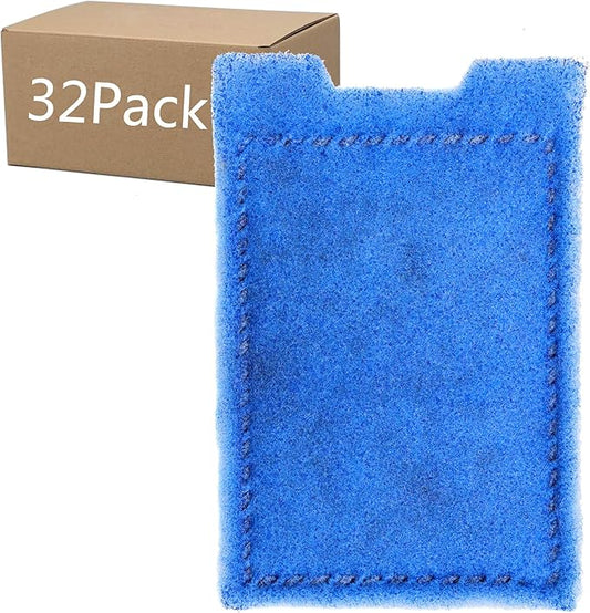 32 Pack Aquarium Filter Cartridge Rite-Size Z Replacement Filter Cartridges Compatible with Eclipse Filtration Systems-PurrikoPets