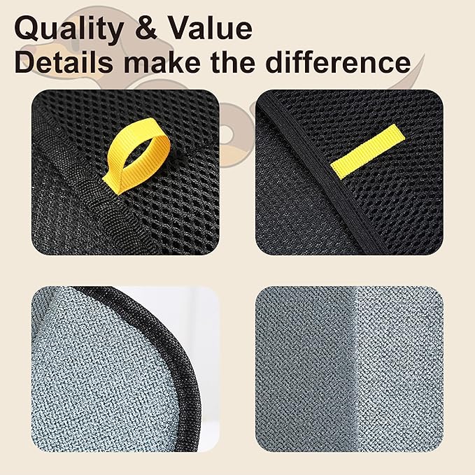 3-Pack Pet Hair Removal Gloves, Remove Dog/Cat Fur from Clothing, Furniture, Bedding & Carpet, – Reusable & Washable Lint Hair Remover for Home & Pet Owners-PurrikoPets