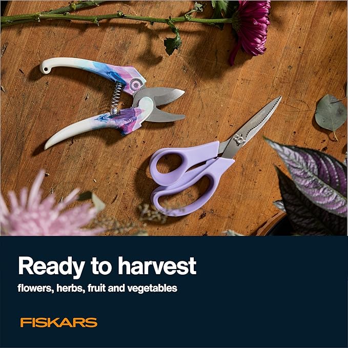 Fiskars Pruner and Veggie Shears Set, Explore Collection-PurrikoPets