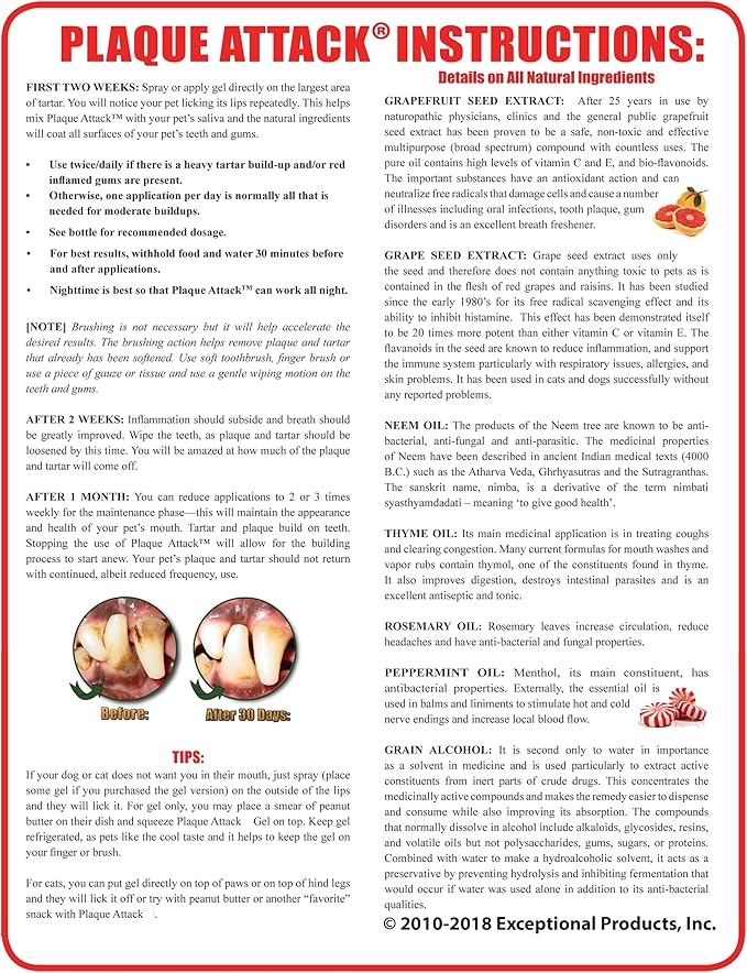 Gel with Wild Salmon Oil. As Seen On TV Pet Dental, Don't Mess with Harsh Chemicals in Your pet's Food or Water, Simply Swipe on Teeth and Your pet's Teeth and Gums Will Improve.-PurrikoPets