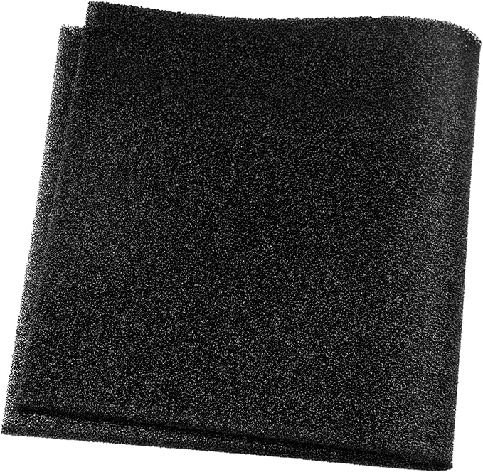 Air Filter Foam Sheet Material, 24" x 12" x 3/8" 30 PPI Filter Foam Sheet, Reusable Air Filter for Cutting and Fitting Purifier, Aquarium, Fish Tank, Air Conditioner-PurrikoPets
