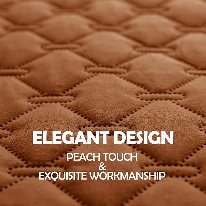 gogobunny 100% Double Sided Waterproof Dog Blanket Soft Pet Bed Cover Reversible Protect Furniture Couch Sofa Car for Puppy Cat Kids (Dark Pumpkin/Light Pumpkin, 30x80 Inch (Pack of 1))-PurrikoPets