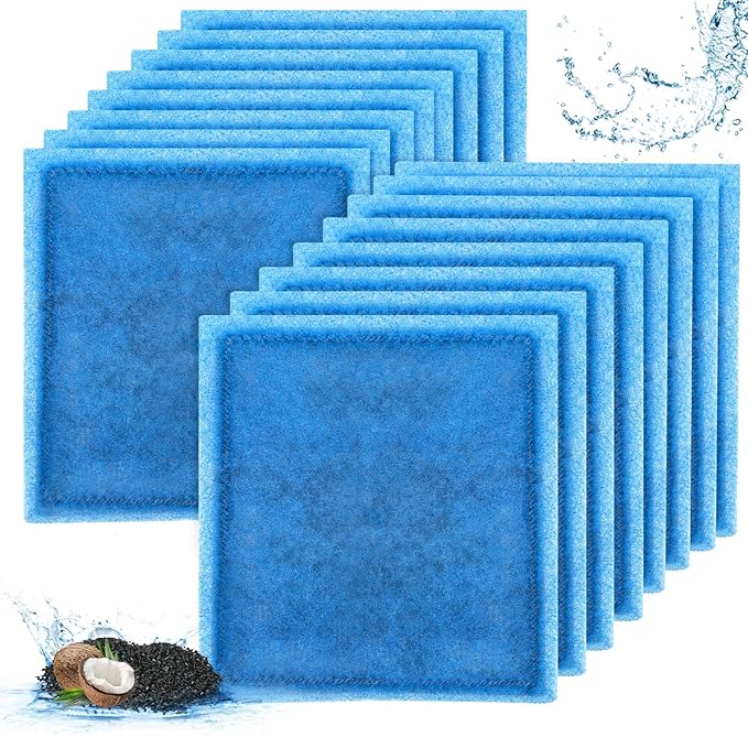 16 Pack Aquarium Filter Cartridges Compatiable with Penguin PRO Power Filters 200 275 350 375, Rite Size C Filter Cartridges Replacement-PurrikoPets