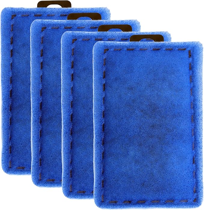 4 Pack Aquarium Filter Cartridge Rite-Size E PRO Power Filter 450 Replacement Filter Cartridges Compatible with PRO Power Filter 280/400-PurrikoPets