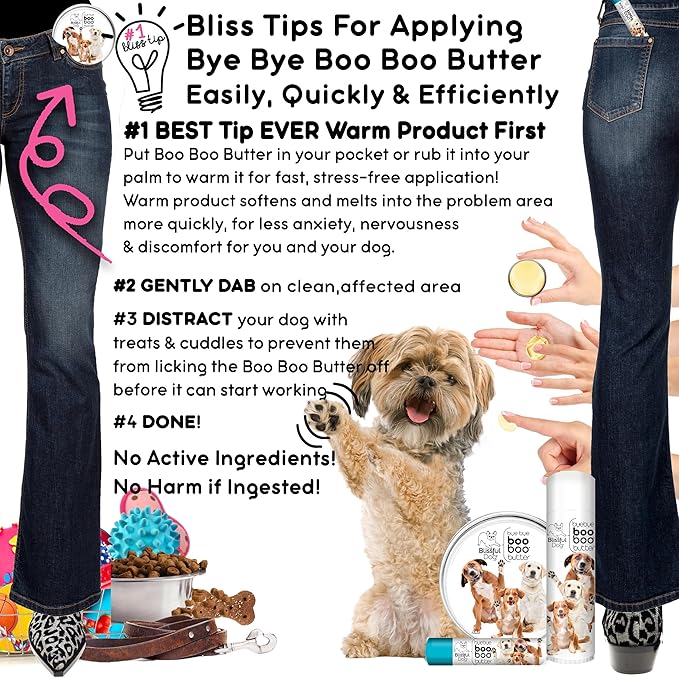 3 Cute Puppies Boo Boo Butter, 1 oz-PurrikoPets