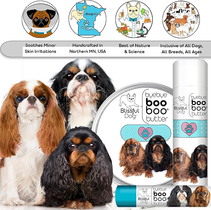 English Toy Spaniel Boo Boo Butter, 0.15 oz-PurrikoPets