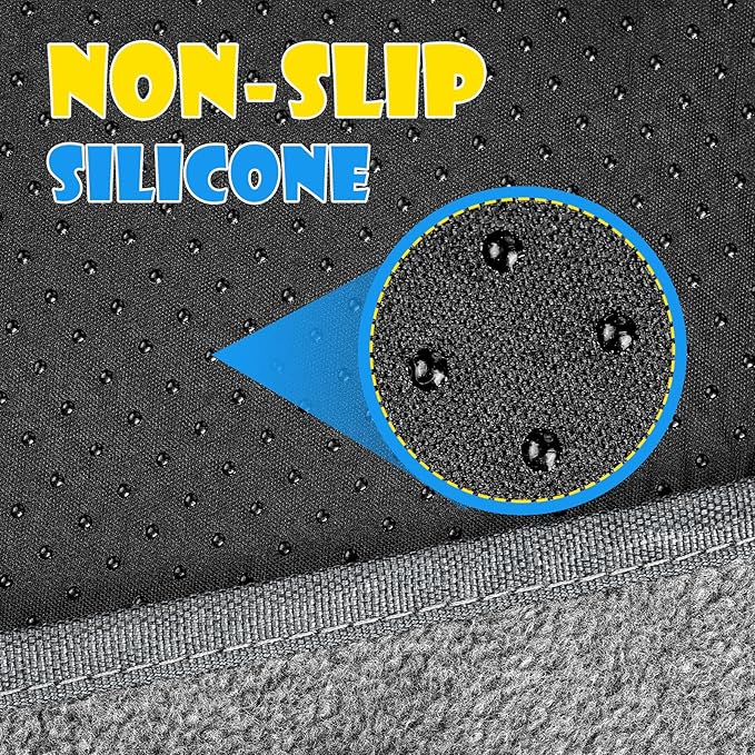 1 Pack Extra Large Washable Pee Pads for Dogs 72"x72" Reusable Dog Mat for Floor Non-Slip Waterproof Pee Pads for Dogs Fast Absorbent Pet Whelping Pads Puppy Playpen Mat for Incontinence, Housebreak-PurrikoPets