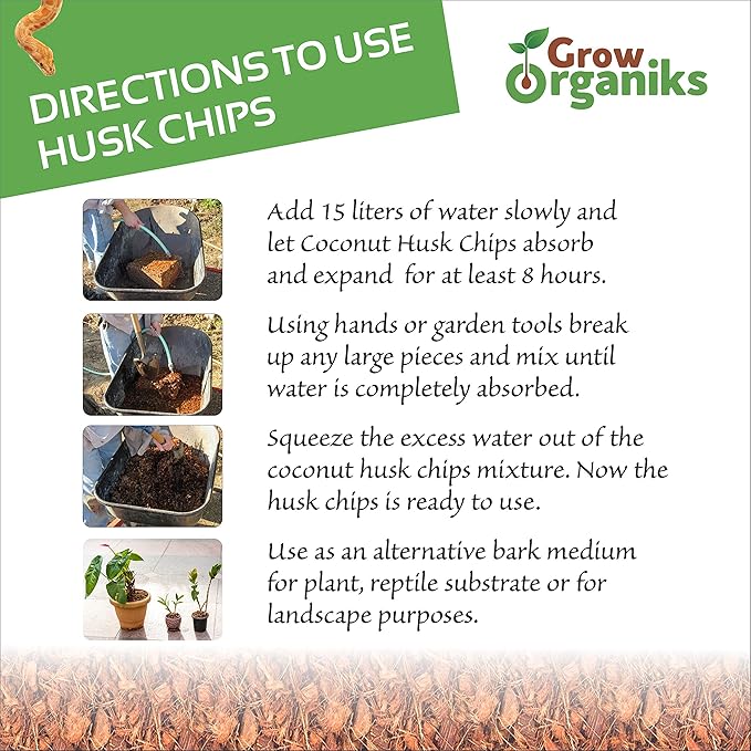 72 Quart Reptile Substrate Coconut Chip Bedding Compressed Organic Coco Husk Block for Snake Habitat, Ball Python Terrarium, Turtle Tanks, Tortoise Enclosure, Potting Soil Mix for Greenhouse-PurrikoPets